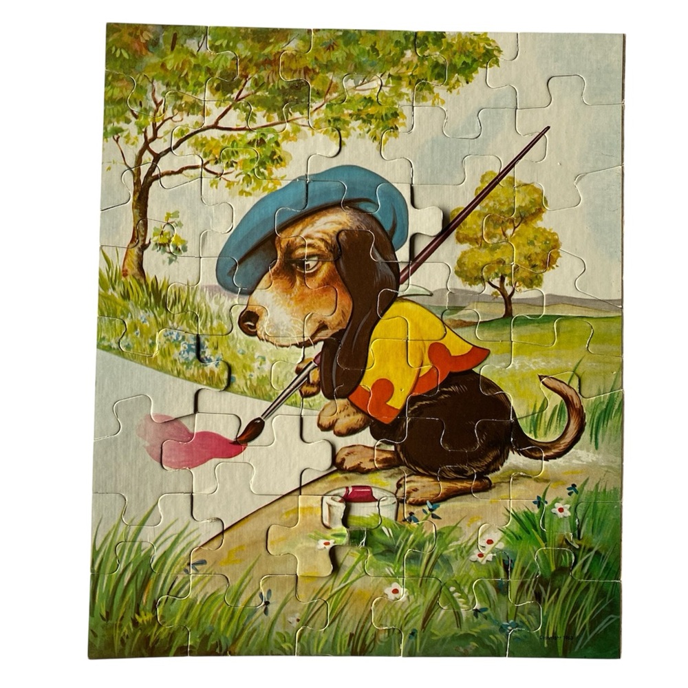 Vintage 1963 Little Darlin’s Kids Puzzle